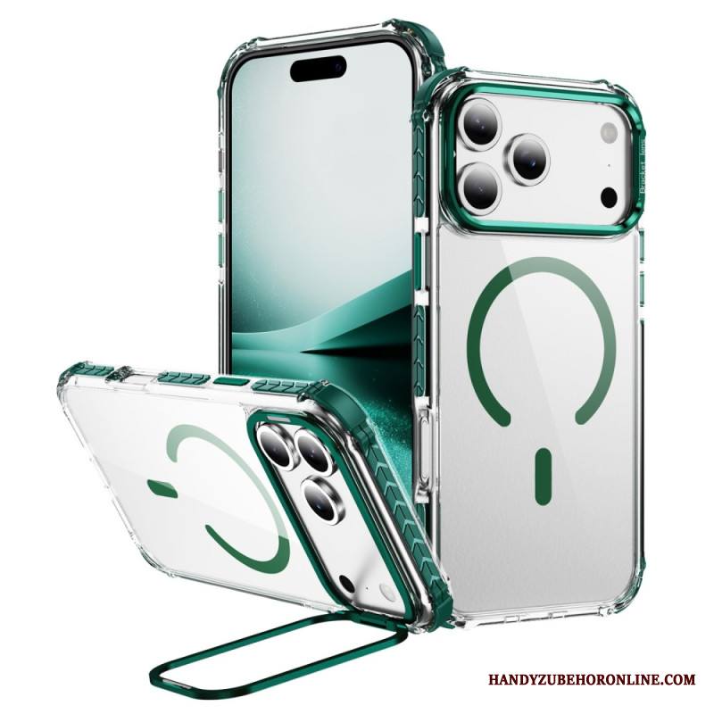 Kuori iPhone 17 Pro Magsafe-yhteensopiva Sisäänrakennetun Jalustan Kanssa