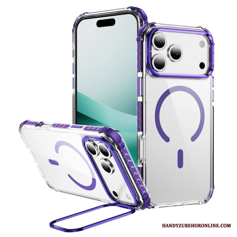 Kuori iPhone 17 Pro Magsafe-yhteensopiva Sisäänrakennetun Jalustan Kanssa