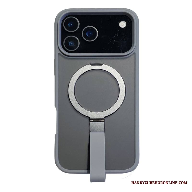 Kuori iPhone 17 Pro Max Integroitu Rannehihna Ja Metallinen Jalusta Suojakuori