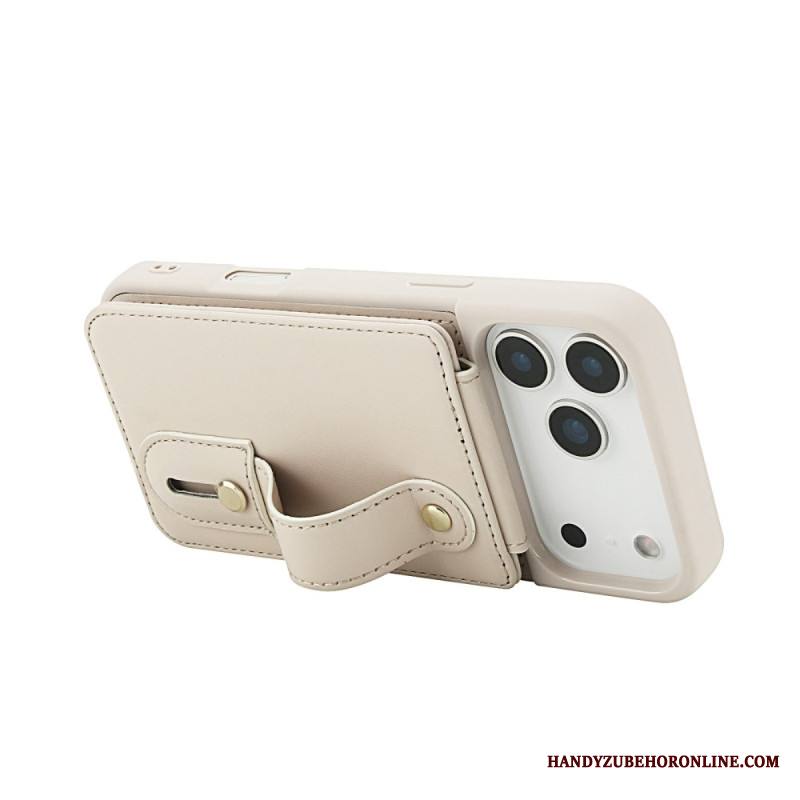 Kuori iPhone 17 Pro Max Korttikotelo Ja Olkahihna