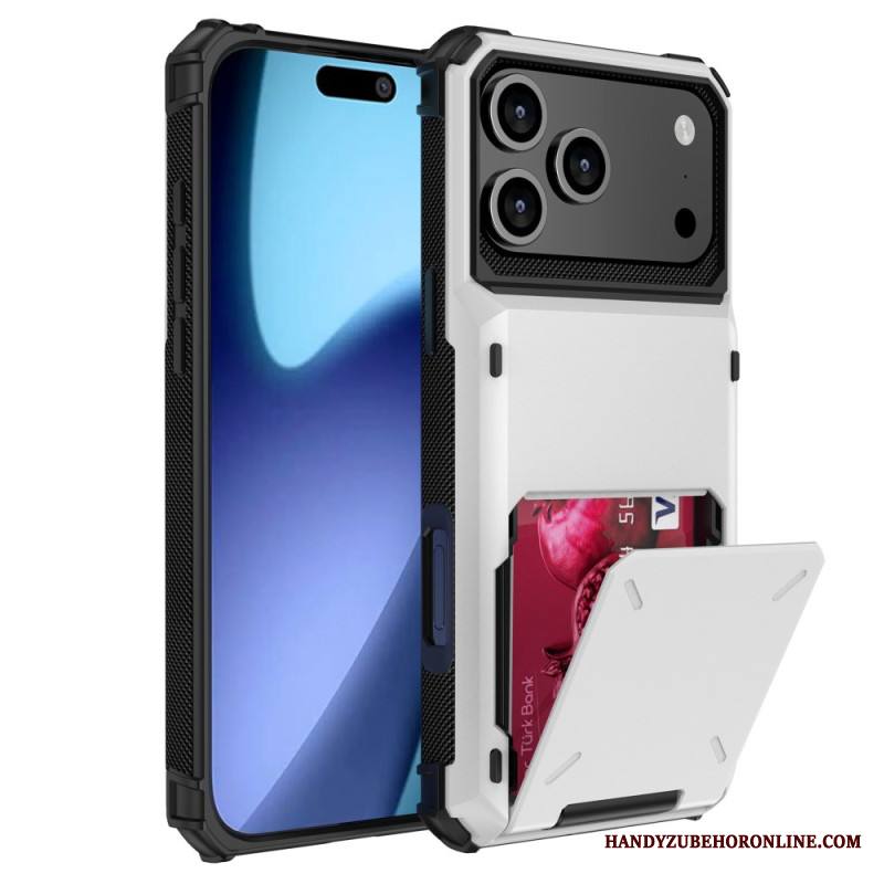 Kuori iPhone 17 Pro Max Käännettävä Korttikotelo