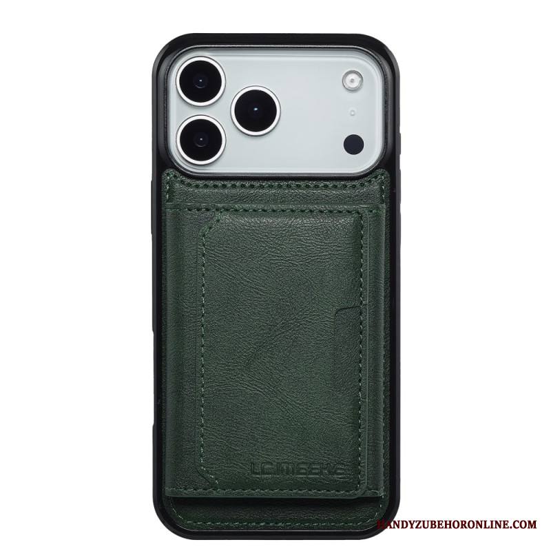 Kuori iPhone 17 Pro Max Magsafe-lompakkolaukku Musta