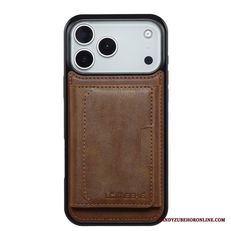 Kuori iPhone 17 Pro Max Magsafe-lompakkolaukku Musta