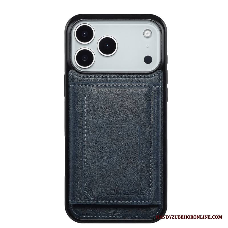 Kuori iPhone 17 Pro Max Magsafe-lompakkolaukku Musta