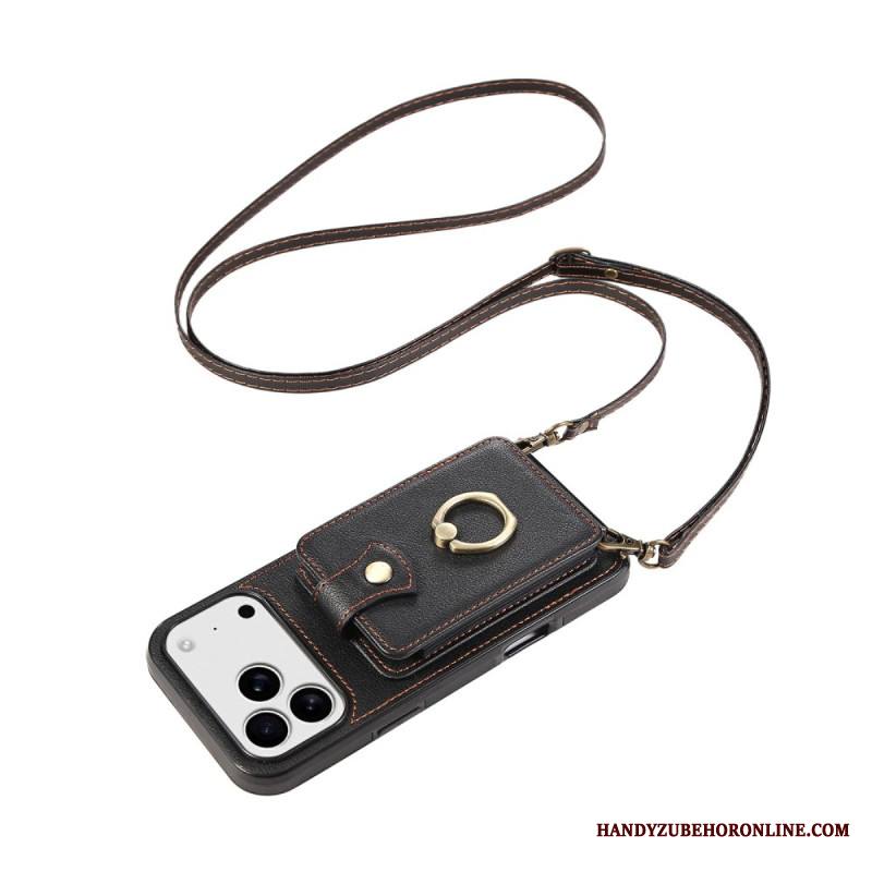 Kuori iPhone 17 Pro Monikorttikotelo Ja Olkahihna
