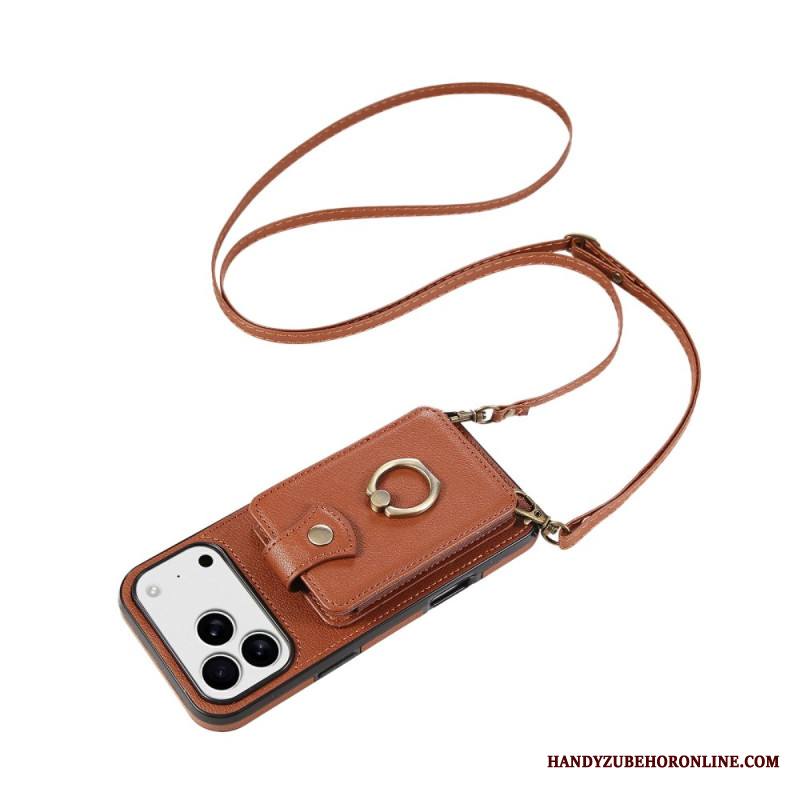 Kuori iPhone 17 Pro Monikorttikotelo Ja Olkahihna