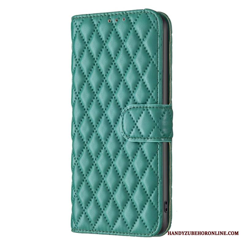 Lederhüllen Für Xiaomi Redmi Note 14 Pro 5g Klassisch Gesteppt