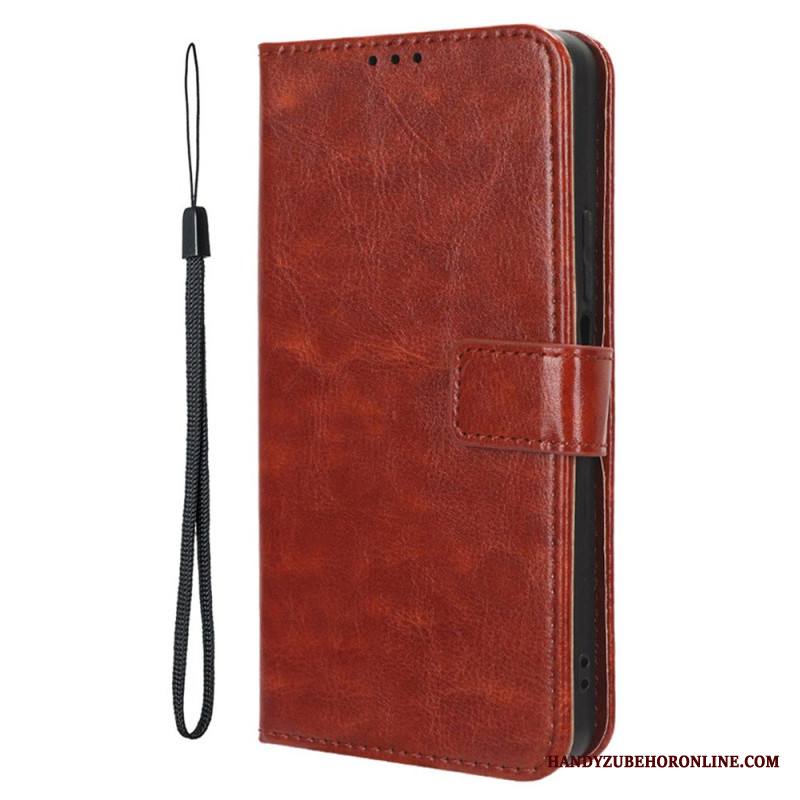 Lederhüllen Xiaomi Redmi Note 14 Pro 5g Auffälliges Kunstleder Leder