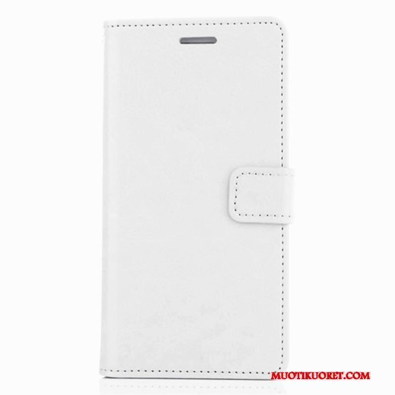 Lg G4 Nahkakotelo Kuori Tuki Puhelimen Musta Suojaus