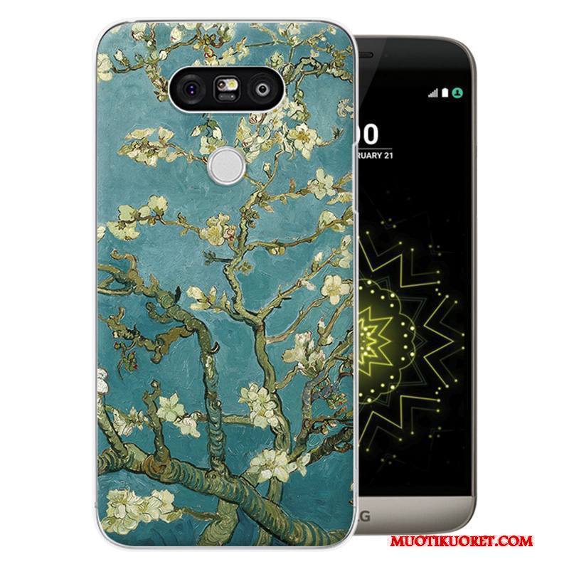 Lg G5 Kova Suojaus Kuori Murtumaton Puhelimen Kuoret Sarjakuva Maalaus