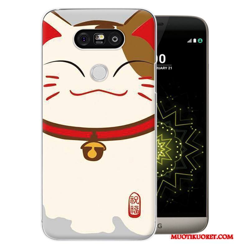 Lg G5 Kova Suojaus Kuori Murtumaton Puhelimen Kuoret Sarjakuva Maalaus
