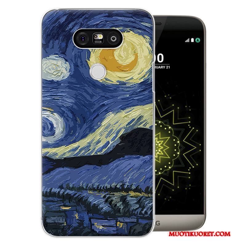 Lg G5 Kova Suojaus Kuori Murtumaton Puhelimen Kuoret Sarjakuva Maalaus