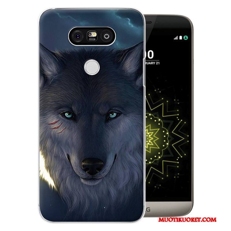 Lg G5 Kova Suojaus Kuori Murtumaton Puhelimen Kuoret Sarjakuva Maalaus