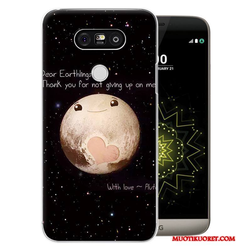 Lg G5 Kova Suojaus Kuori Murtumaton Puhelimen Kuoret Sarjakuva Maalaus