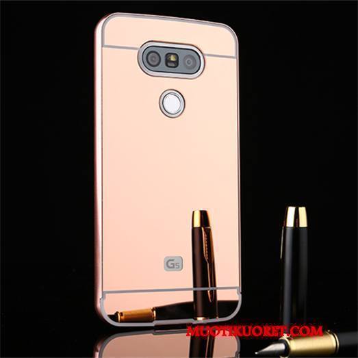 Lg G5 Kuori Metalli Peili All Inclusive Murtumaton Kotelo Puhelimen Kuoret Suojaus