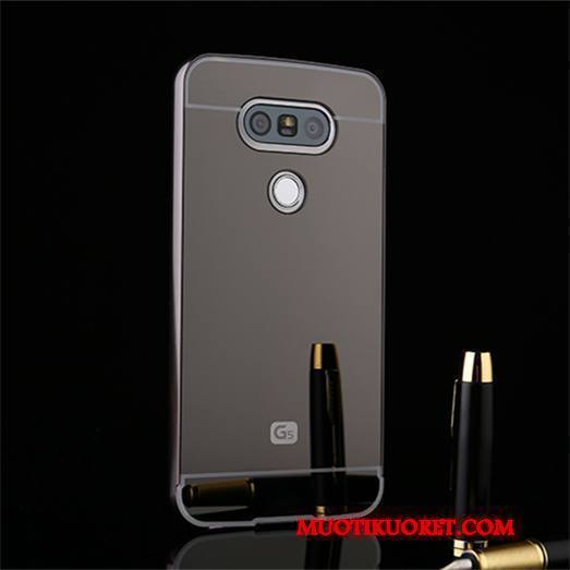 Lg G5 Kuori Metalli Peili All Inclusive Murtumaton Kotelo Puhelimen Kuoret Suojaus