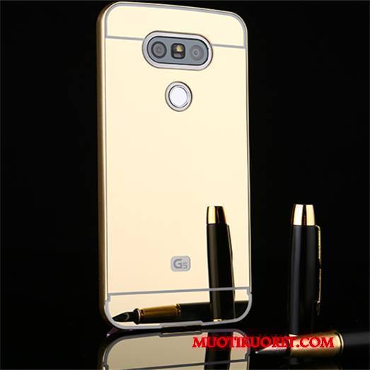 Lg G5 Kuori Metalli Peili All Inclusive Murtumaton Kotelo Puhelimen Kuoret Suojaus