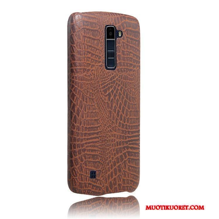 Lg K10 Kotelo Nahkakotelo Takakansi Punainen Puhelimen Kuoret Suojaus Kuori