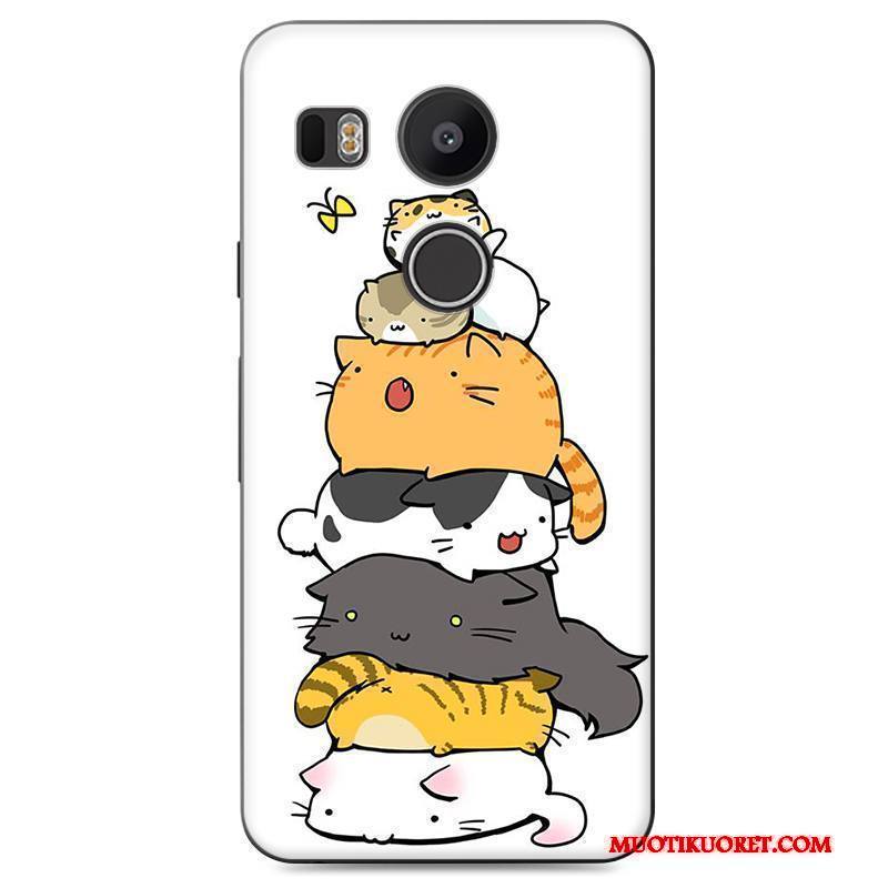 Lg Nexus 5x Suojaus Maalaus Sininen Sarjakuva Kotelo Kuori Kova