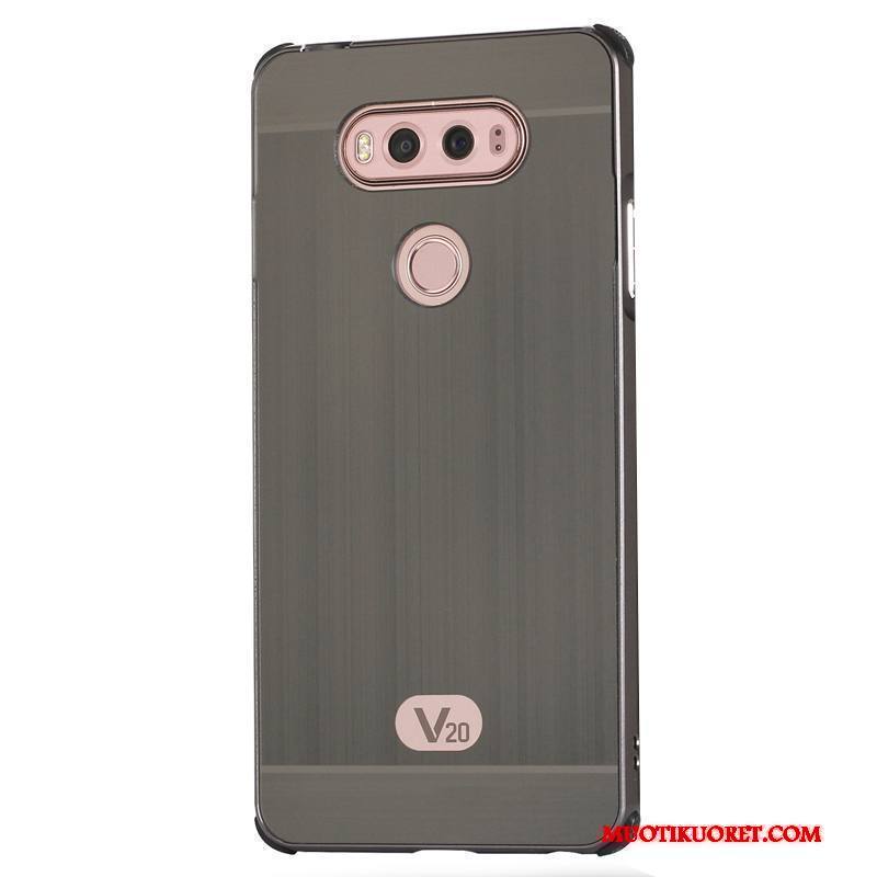 Lg V20 Kuori Metalli Kotelo Kehys Trendi Puhelimen Puhelimen Kuoret