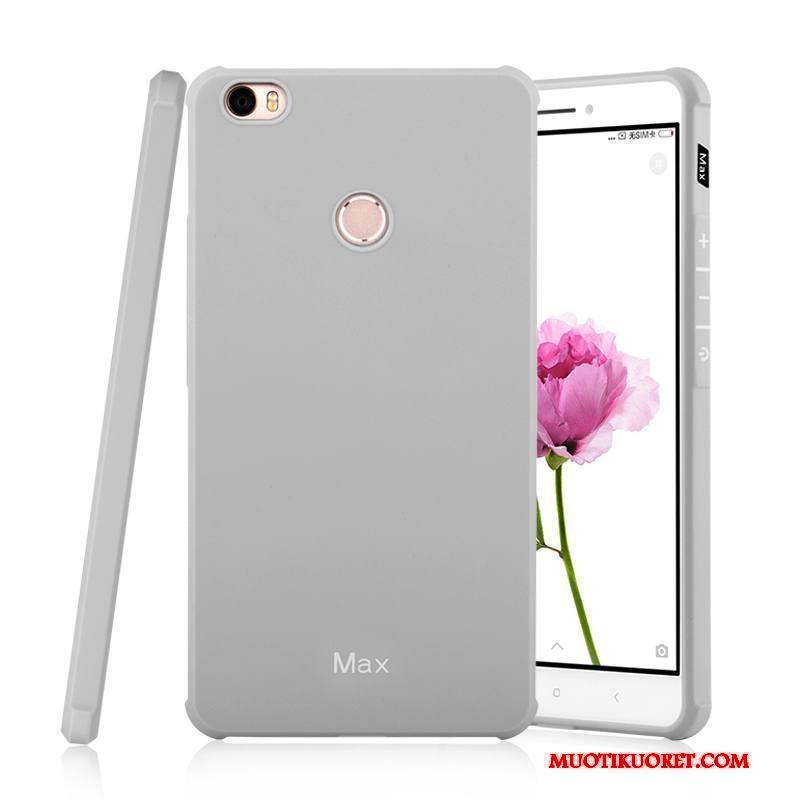 Mi Max 2 Kuori Pesty Suede Silikonikuori Murtumaton Sininen Pieni All Inclusive Pehmeä Neste