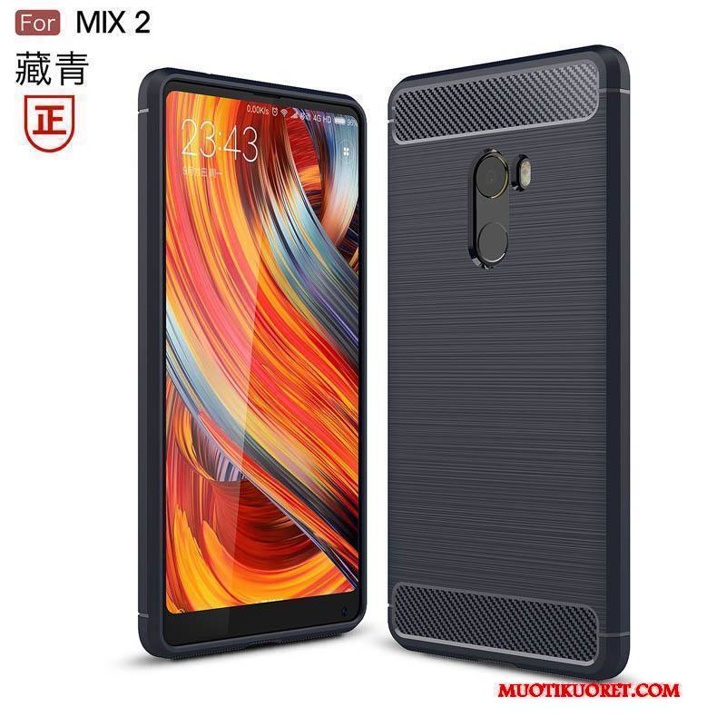 Mi Mix 2 Kuori Suojaus Pehmeä Neste Pieni Harmaa Kotelo Murtumaton Silikoni