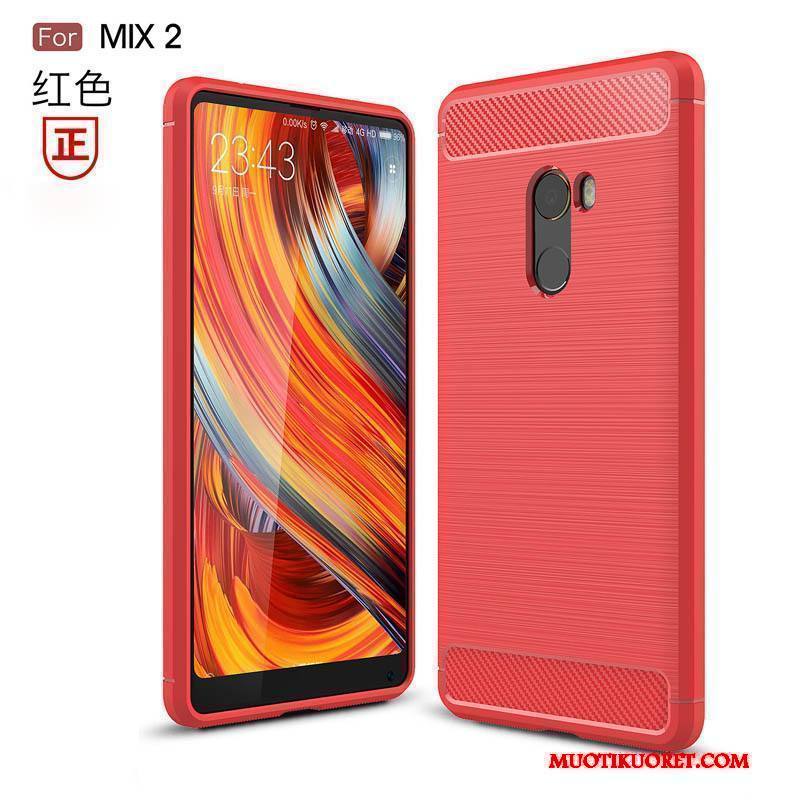 Mi Mix 2 Kuori Suojaus Pehmeä Neste Pieni Harmaa Kotelo Murtumaton Silikoni