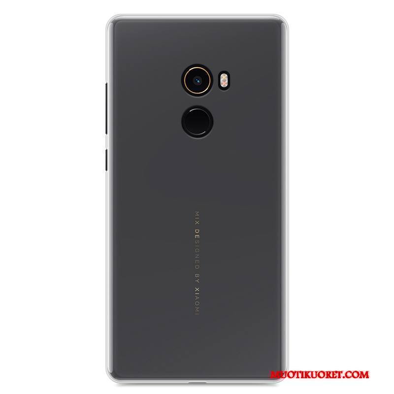 Mi Mix 2 Pehmeä Neste Sininen Kuori Persoonallisuus Pieni Suojaus Maalaus