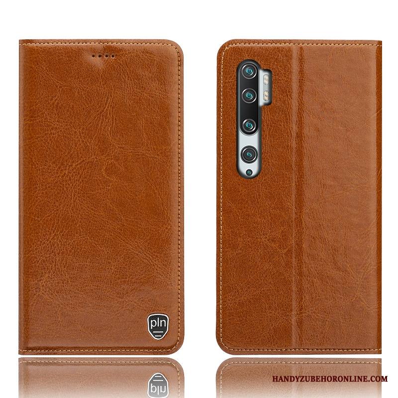 Mi Note 10 Kuori Pieni Suojaus Kukkakuvio All Inclusive Kotelo Murtumaton Nahkakotelo