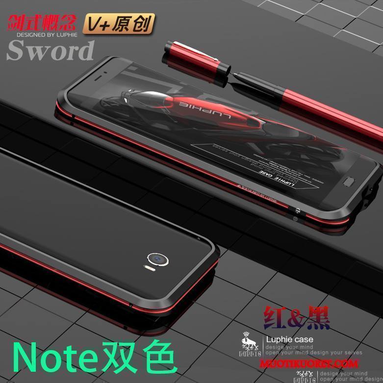 Mi Note 2 Kehys Suojaus Punainen Pieni Kuori Puhelimen Kotelo