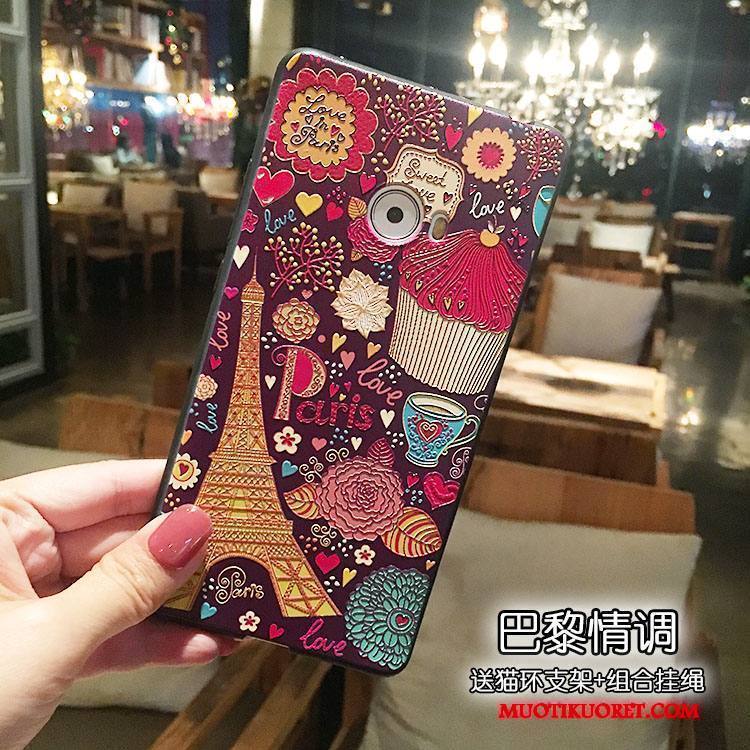 Mi Note 2 Kuori All Inclusive Silikoni Puhelimen Kuoret Suojaus Murtumaton Vihreä Tuki