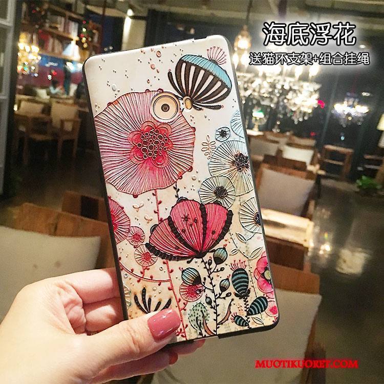 Mi Note 2 Kuori All Inclusive Silikoni Puhelimen Kuoret Suojaus Murtumaton Vihreä Tuki