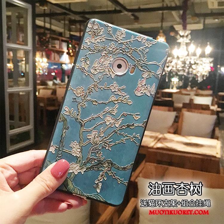 Mi Note 2 Kuori All Inclusive Silikoni Puhelimen Kuoret Suojaus Murtumaton Vihreä Tuki