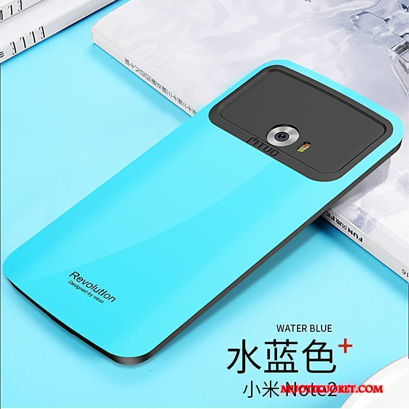 Mi Note 2 Suojaus Keltainen Pesty Suede All Inclusive Puhelimen Kuoret Pieni Kuori