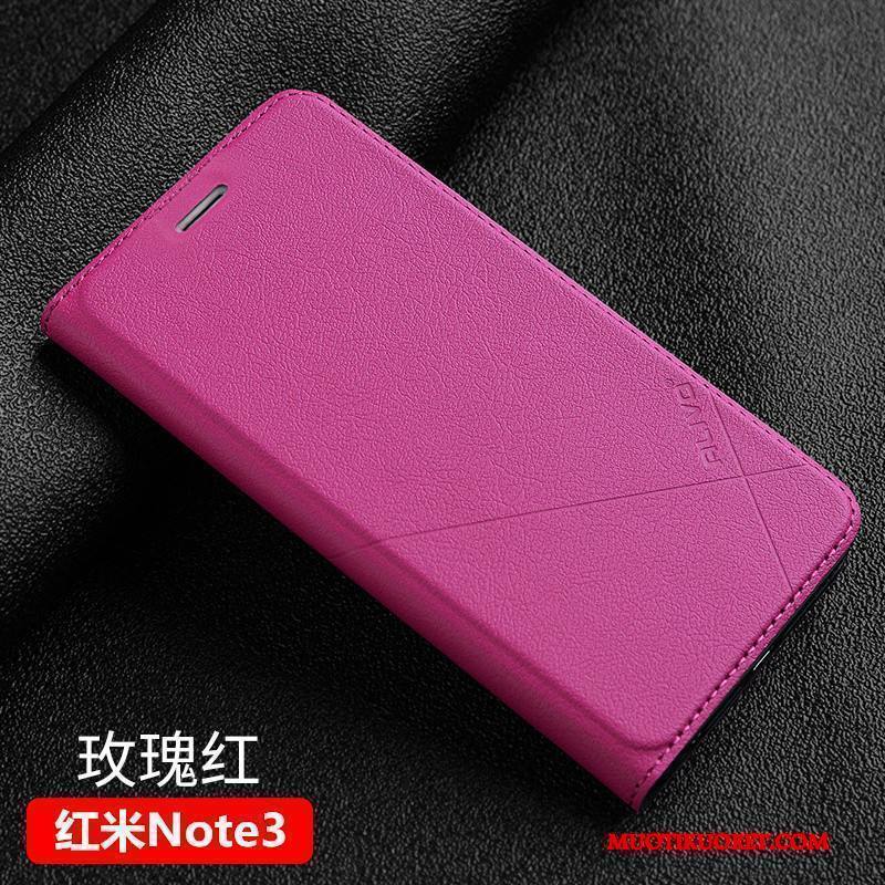 Mi Note 3 Kulta Suojaus Puhelimen Kuoret Nahkakotelo Pieni Kuori Murtumaton