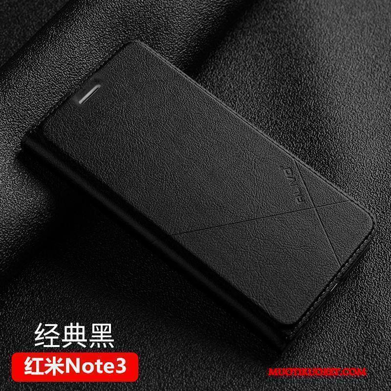 Mi Note 3 Kulta Suojaus Puhelimen Kuoret Nahkakotelo Pieni Kuori Murtumaton