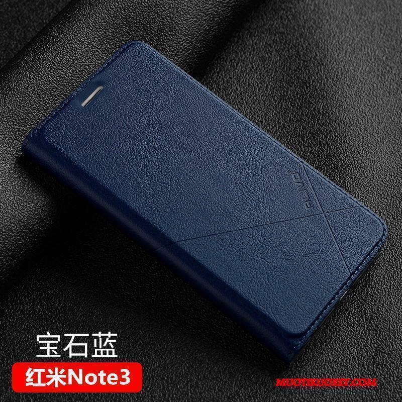 Mi Note 3 Kulta Suojaus Puhelimen Kuoret Nahkakotelo Pieni Kuori Murtumaton