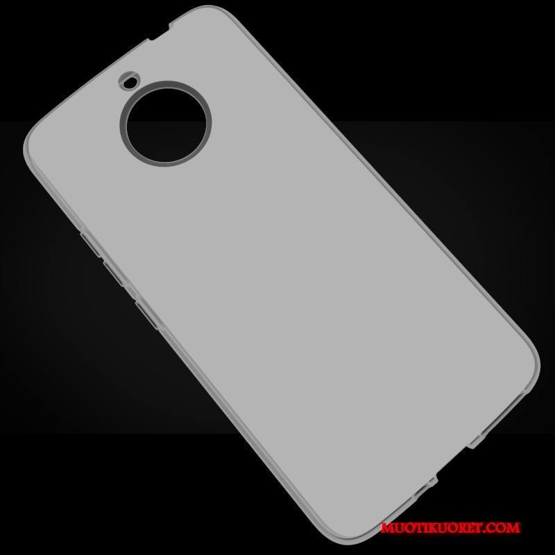 Moto E4 Plus Liukumaton Pesty Suede Puhelimen Musta Suojaus Kotelo Kuori