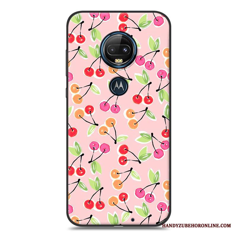 Moto G7 Plus Monivärinen Kotelo Kuori Tuuli Sarjakuva Suojaus Ripustettavat Koristeet