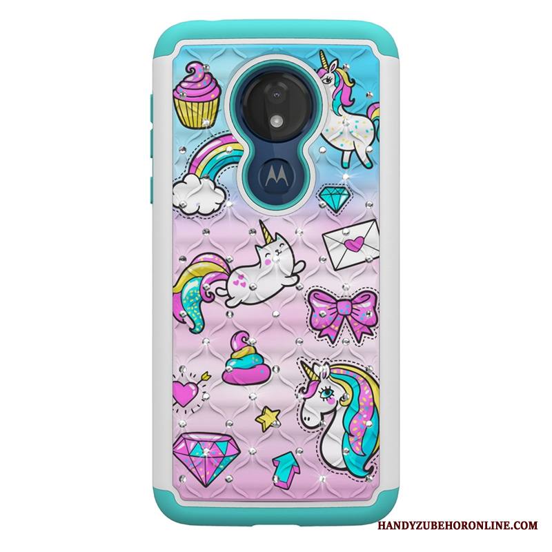 Moto G7 Power Monivärinen Uusi Trendi Maalaus Puhelimen Kuoret All Inclusive Kuori
