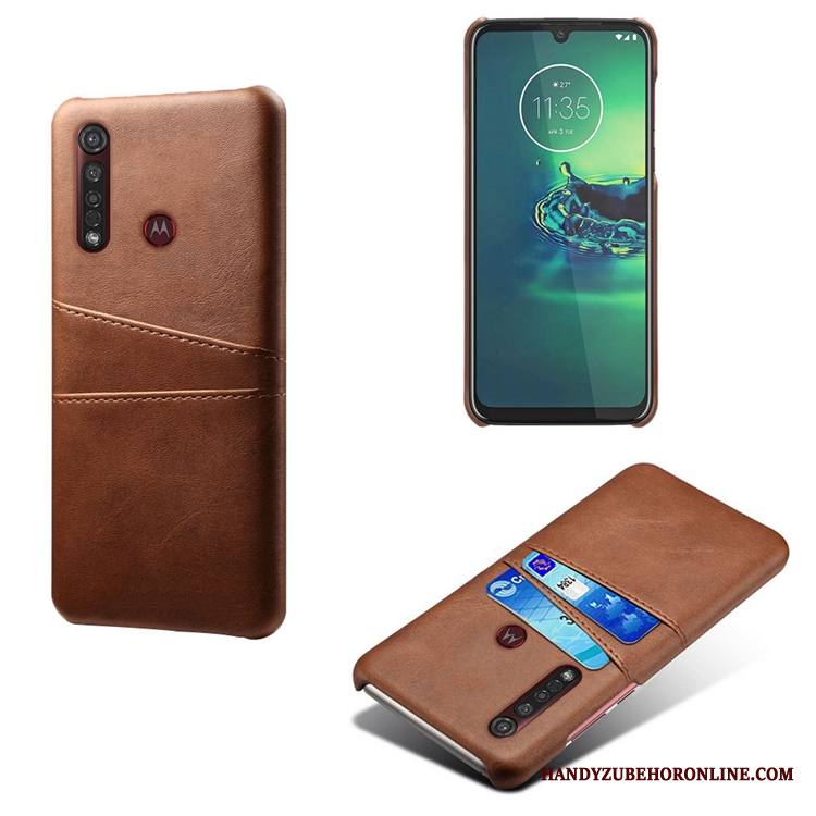 Moto G8 Plus Kuori Puhelimen Kuoret Lehmä Kortti Keltainen Murtumaton Pieni Kukkakuvio