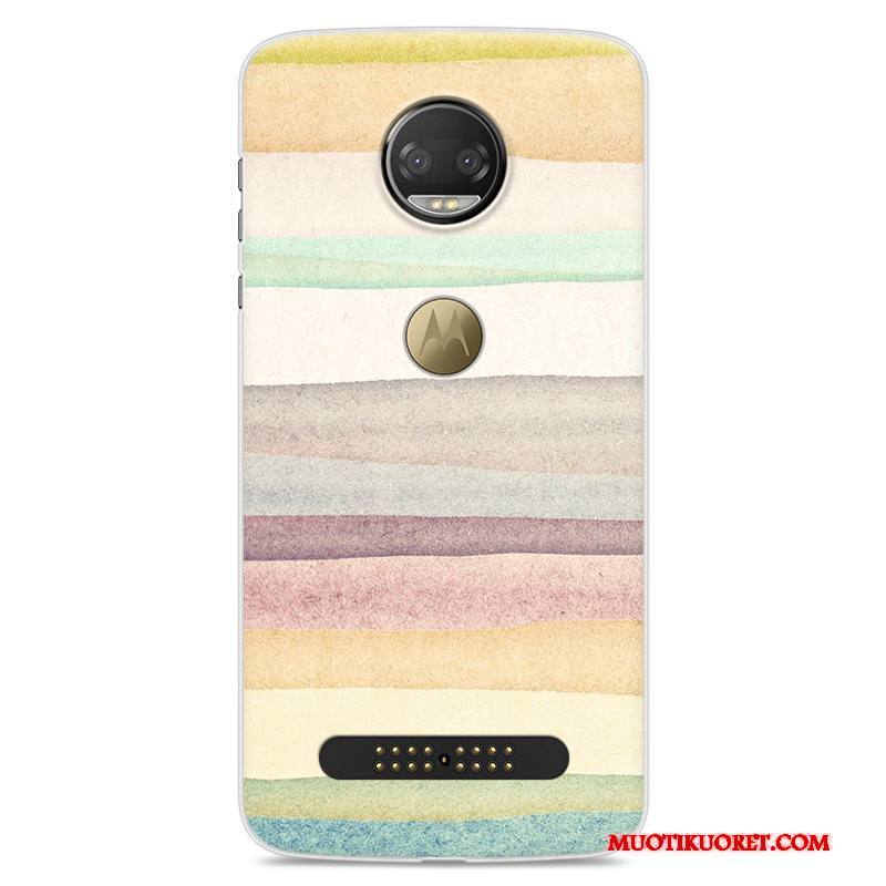 Moto Z 2018 Kuori Kotelo Murtumaton Punainen All Inclusive Suojaus Puhelimen Kuoret Silikoni