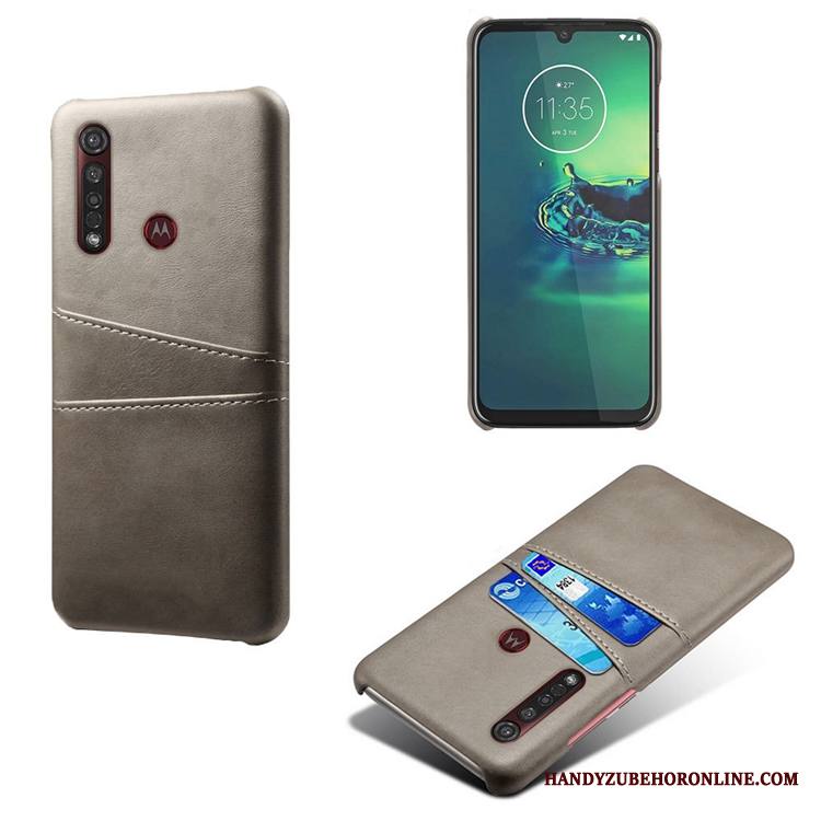 Motorola One Macro Kuori Keltainen Murtumaton Kortti Lehmä Pieni Puhelimen Kuoret Kukkakuvio