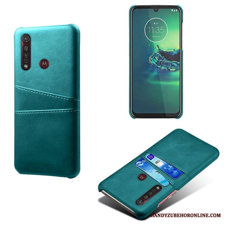 Motorola One Macro Kuori Keltainen Murtumaton Kortti Lehmä Pieni Puhelimen Kuoret Kukkakuvio