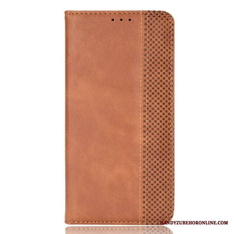 Nahkakotelo Huawei Nova 13 Pro Vintage-reunus Suojakuori