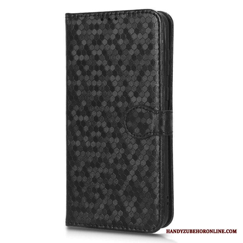 Nahkakotelo Huawei P60 Pro Suojaketju Kuori 3d-kuvio Hihnalla