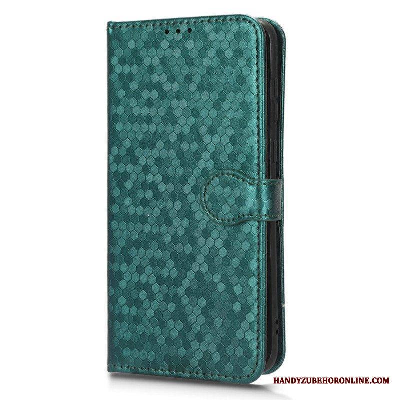 Nahkakotelo Huawei P60 Pro Suojaketju Kuori 3d-kuvio Hihnalla