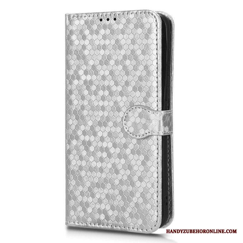 Nahkakotelo Huawei P60 Pro Suojaketju Kuori 3d-kuvio Hihnalla
