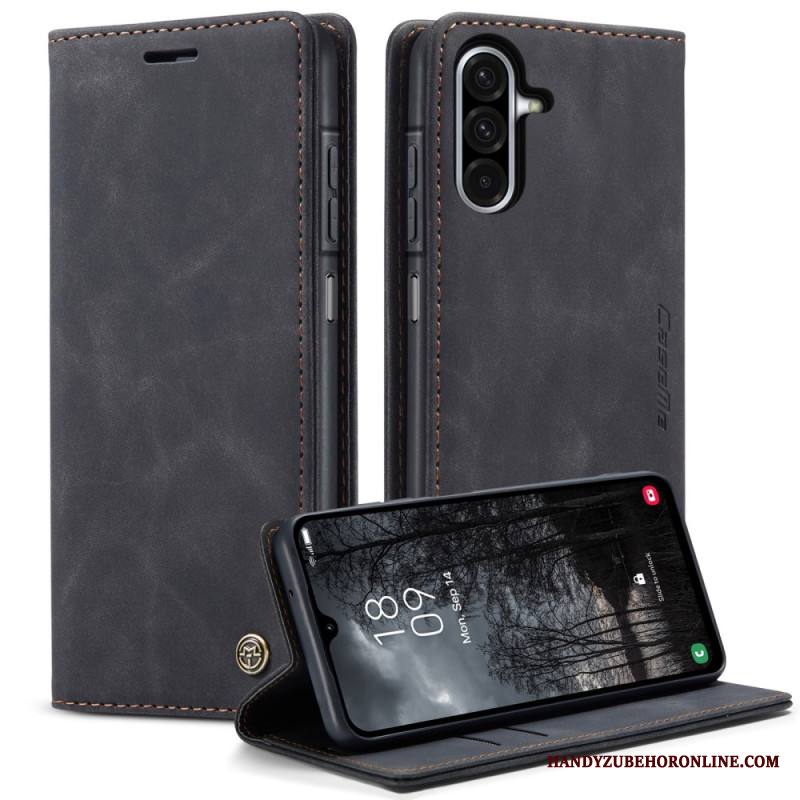 Nahkakotelo Samsung Galaxy A17 4g / 5g Mokkanahkakuvio Caseme Suojakuori