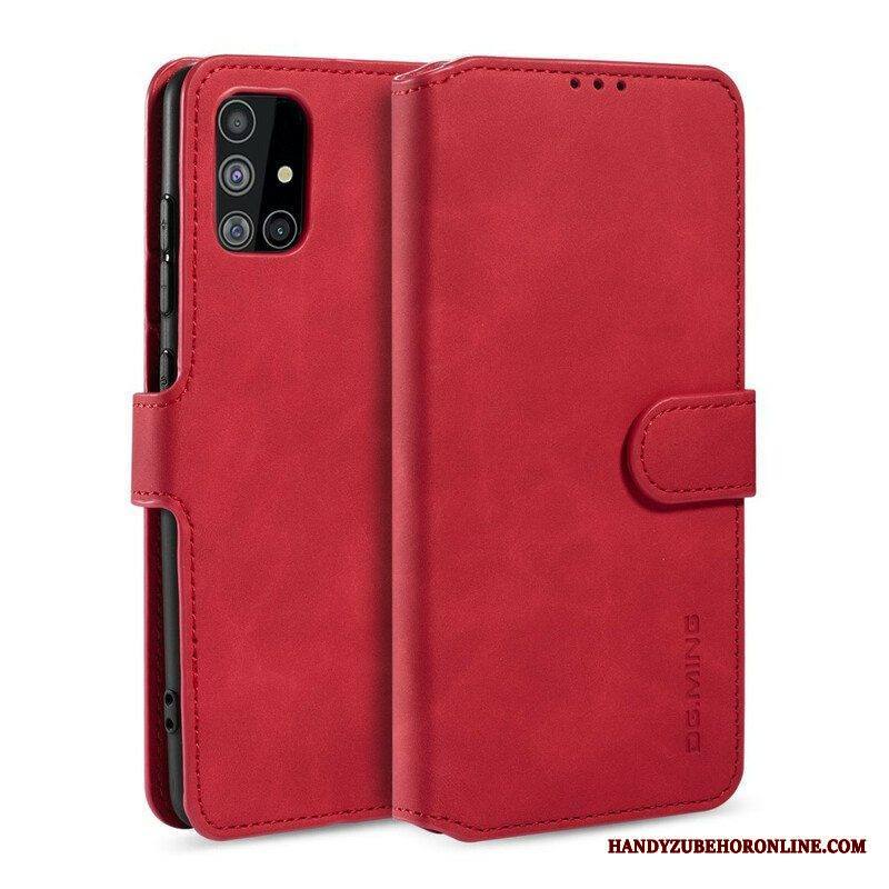Nahkakotelo Samsung Galaxy A51 5G Dg.ming Retro